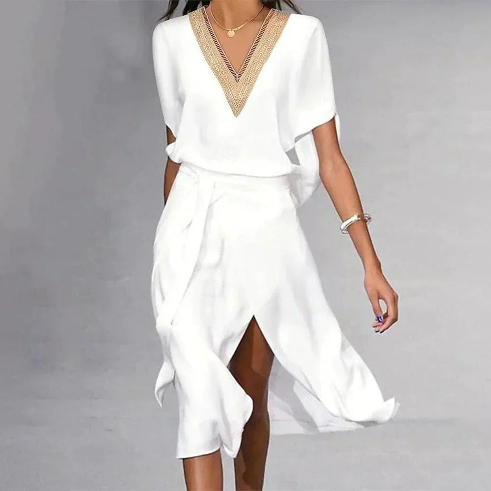 Abito da donna con scollo a V | Classic Form 0
