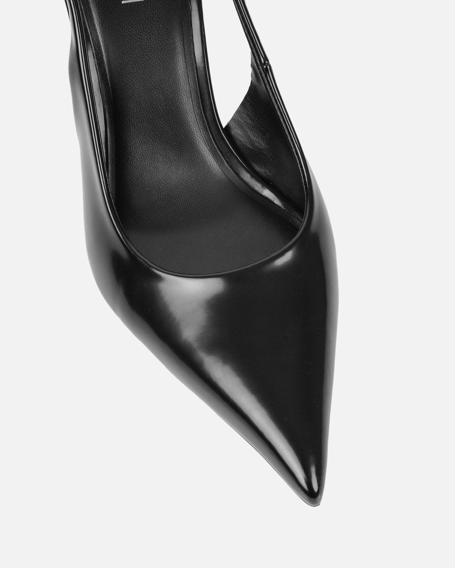 Liorra | Décolleté Slingback Nere in Ecopelle Elegante 3