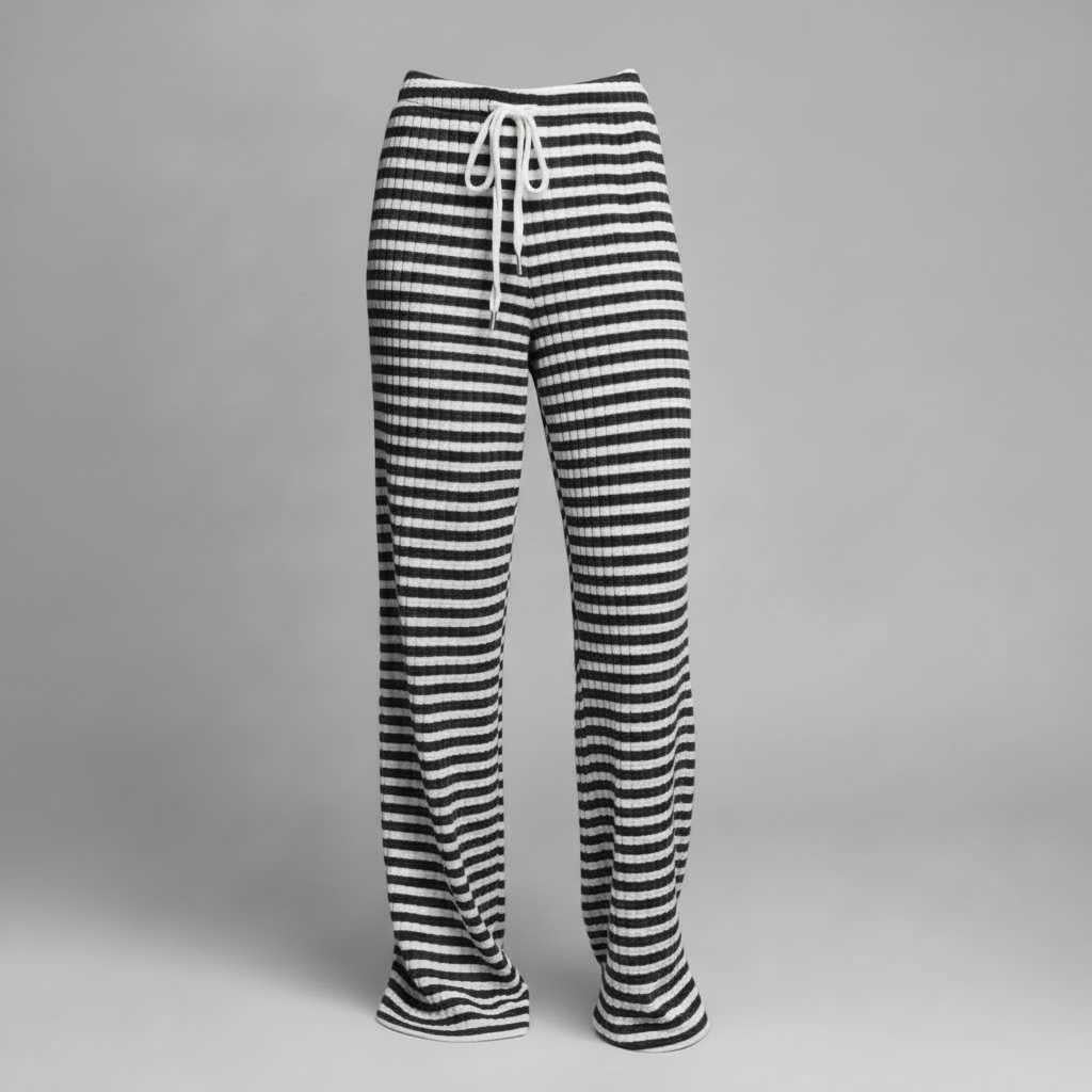 Pantaloni Stringati Chic | Pantaloni Casual da Donna