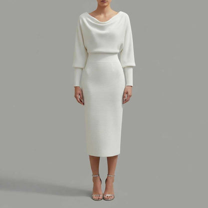 Abito Midi Elegante Donna | Abiti Cerimonia Casual
