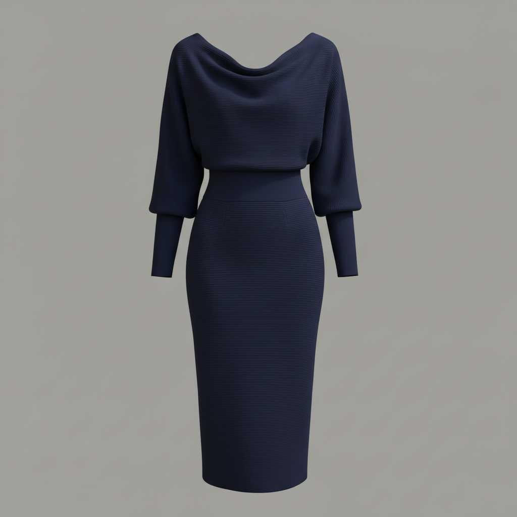 Abito Midi Elegante Donna | Abiti Cerimonia Casual