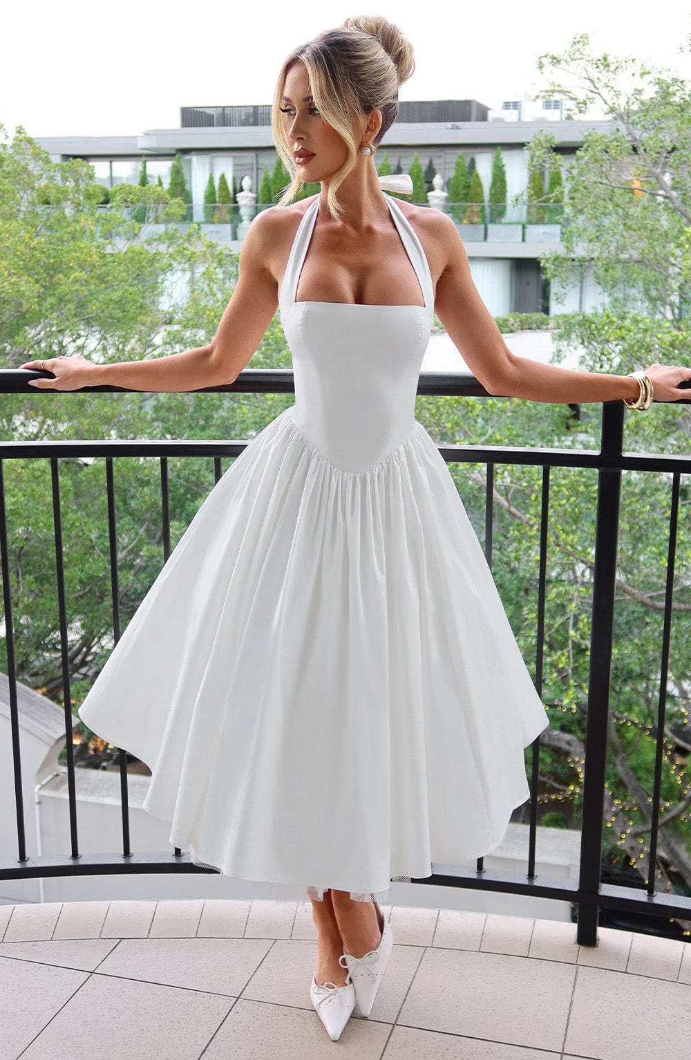 Abito da sposa da donna | Elegante taglio midi 0