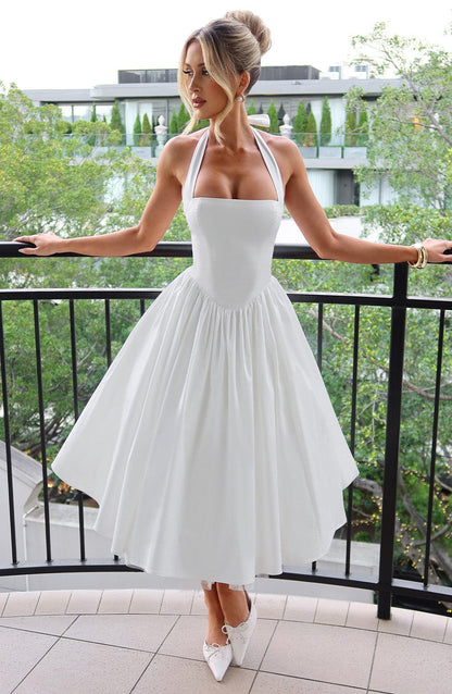 Abito da sposa da donna | Elegante taglio midi 0