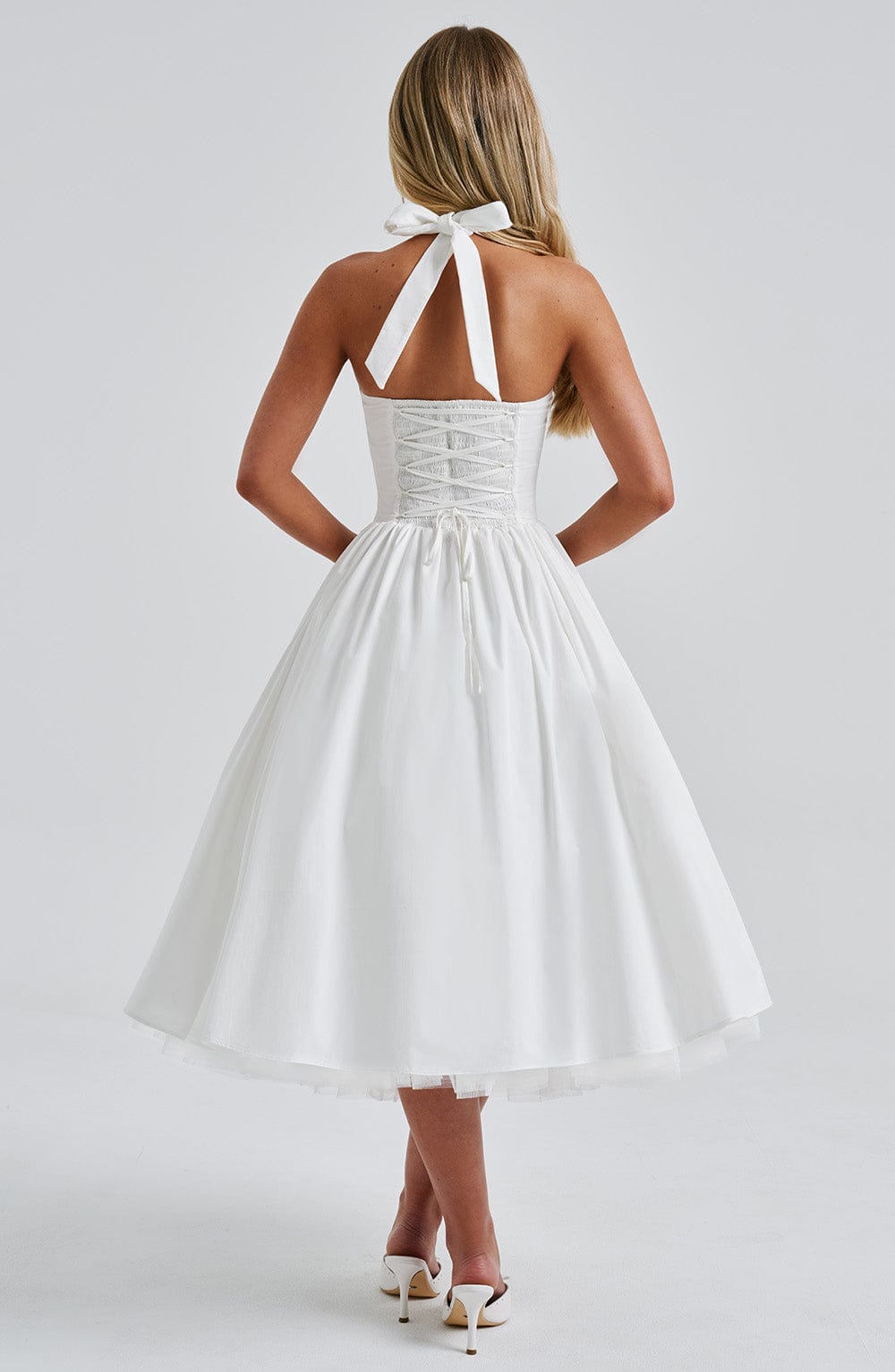 Abito da sposa da donna | Elegante taglio midi 7