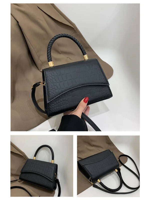 Allegra | Borsa in Pelle PU con Maniglia Superiore 5