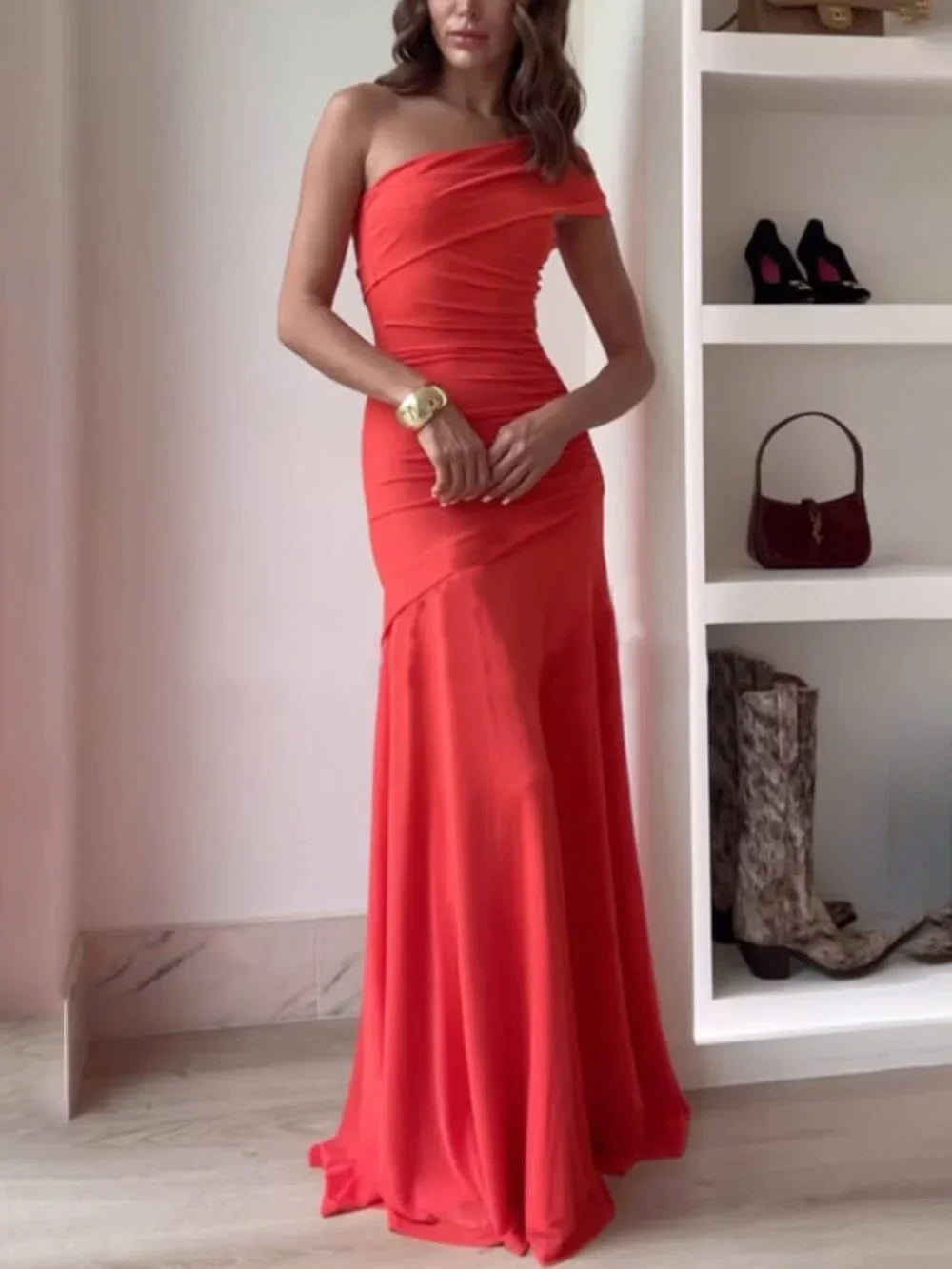 Aurelia | Abito Asimmetrico Elegante da Donna per Cerimonia 1