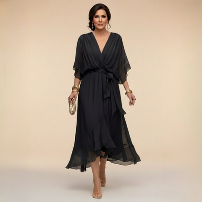 Aurelia | Abito Cerimonia Donna in Chiffon Elegante 1