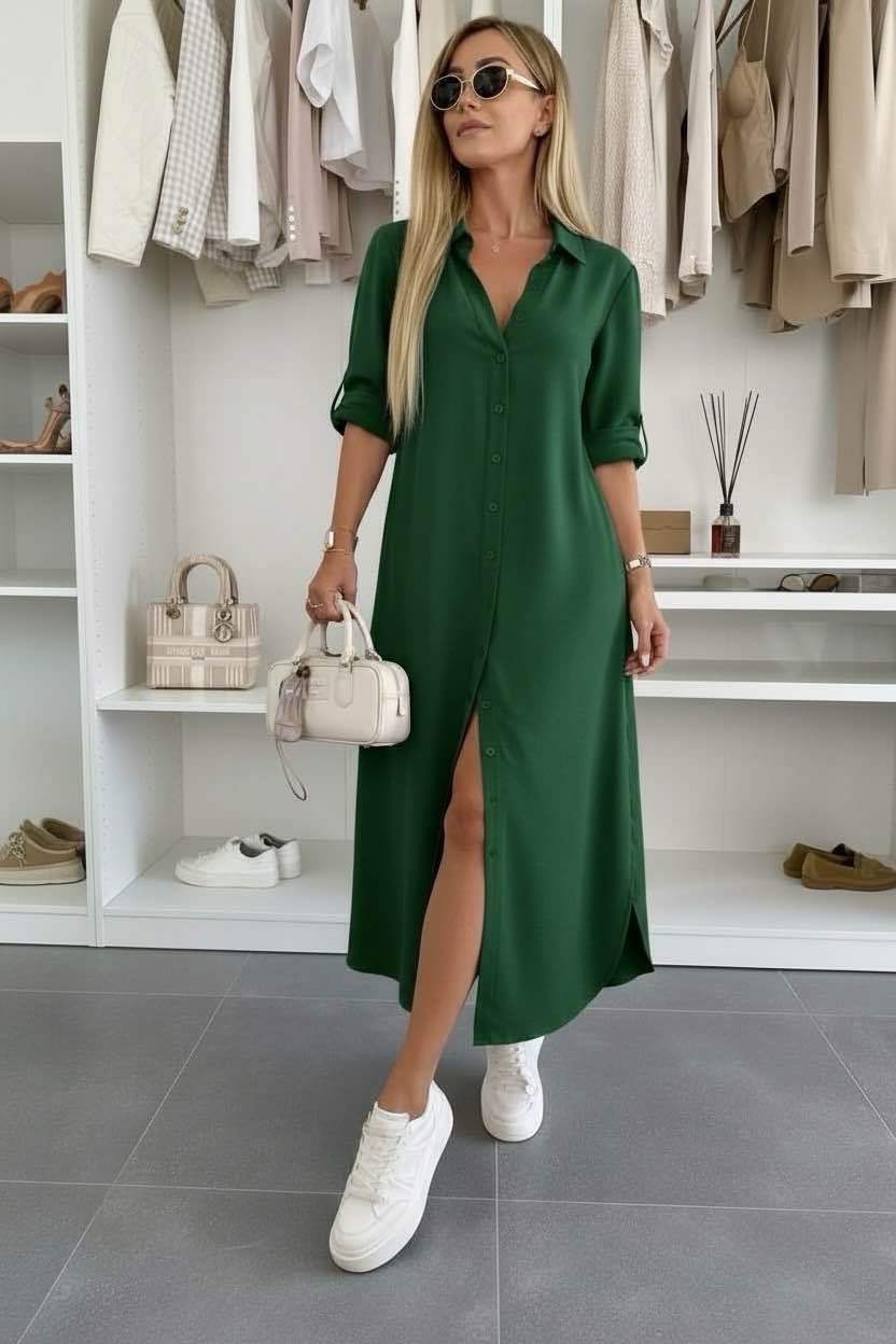 Aurelia | Abito Chemisier Oversize Elegante Donna 11