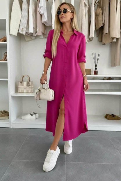 Aurelia | Abito Chemisier Oversize Elegante Donna 7