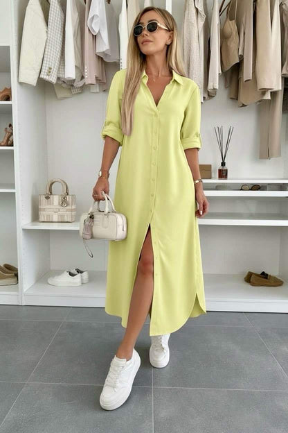Aurelia | Abito Chemisier Oversize Elegante Donna 8