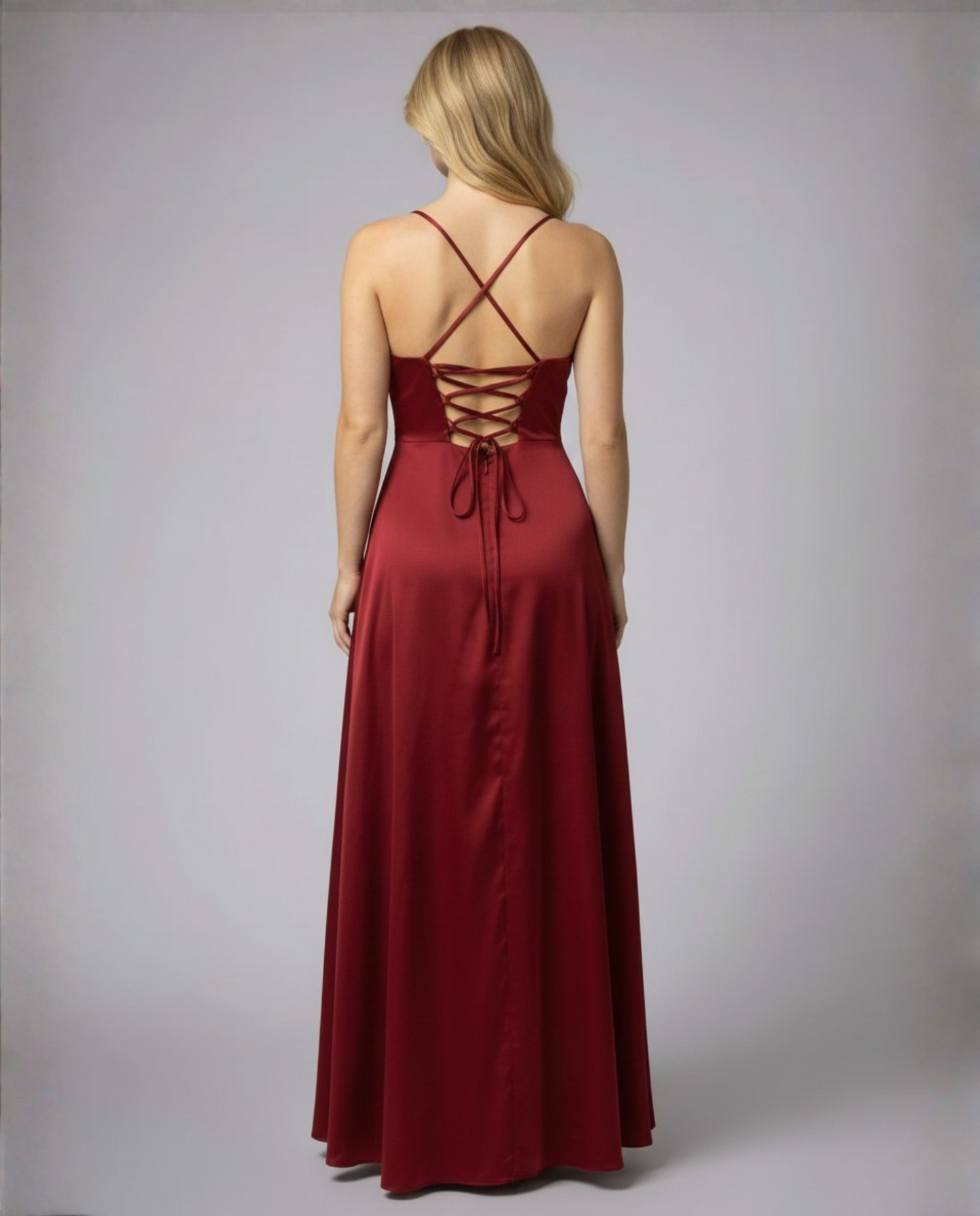 Aurelia | Abito Lungo Elegante con Spacco per Cerimonia 1