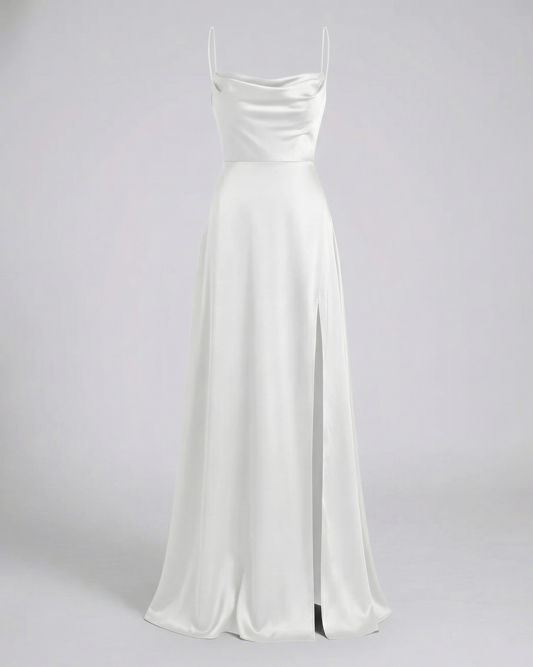 Aurelia | Abito Lungo Elegante con Spacco per Cerimonia 9