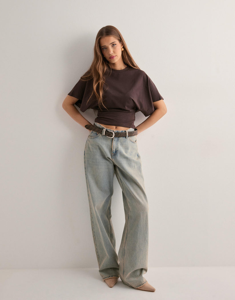 Aurelia | T-Shirt con Maniche Larghe in Tessuto Morbido 3
