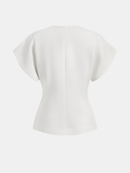Bella V | Blusa Donna Elegante con Scollo a V e Design Senza Maniche 6
