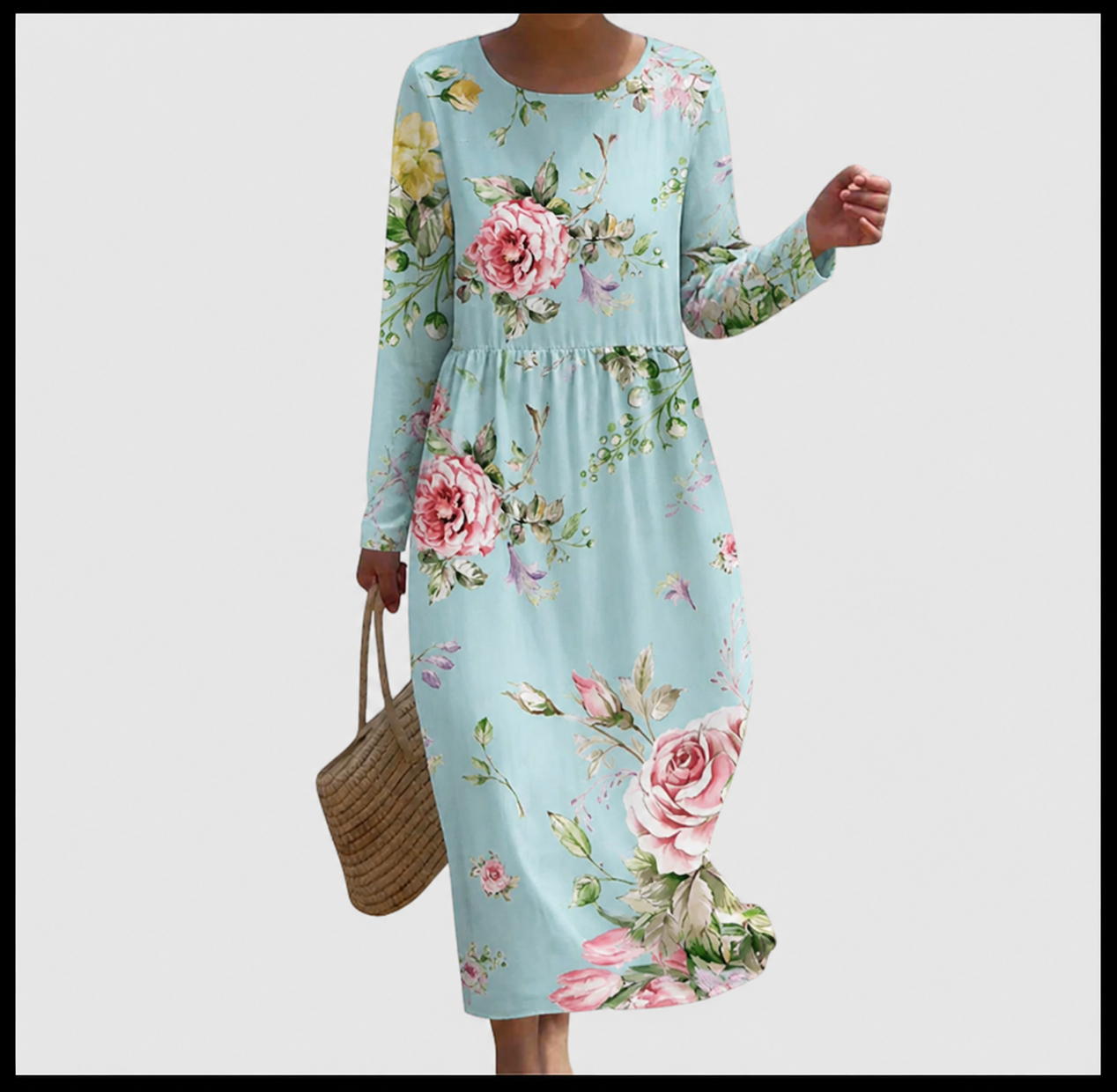 Bello Estivo | Maxi Abito Donna Floreale Leggero 0