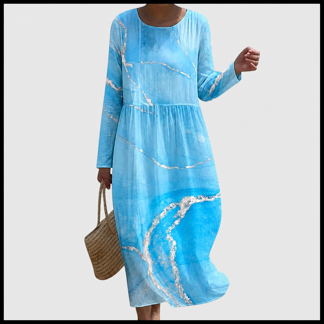 Bello Estivo | Maxi Abito Donna Floreale Leggero 2