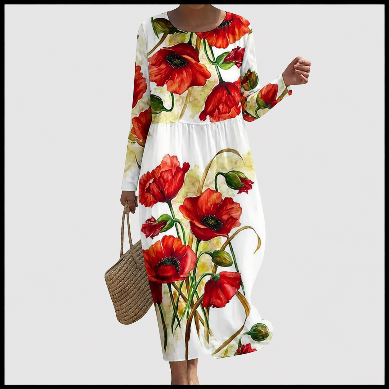 Bello Estivo | Maxi Abito Donna Floreale Leggero 3