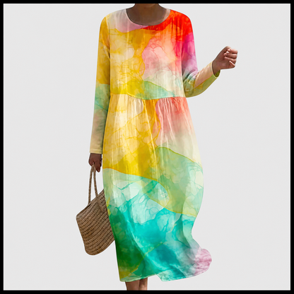 Bello Estivo | Maxi Abito Donna Floreale Leggero 6