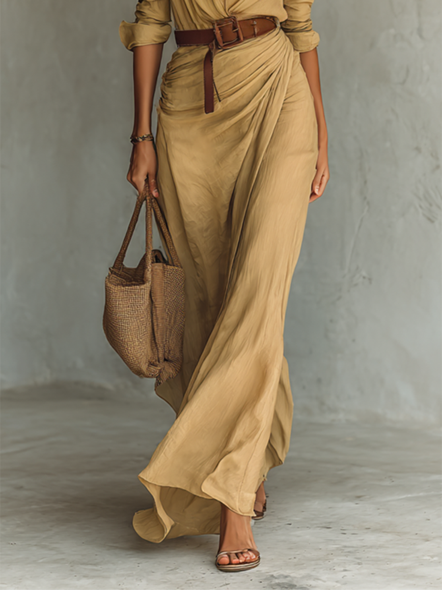 Camilla – Chemisier lungo abito lungo donna 2