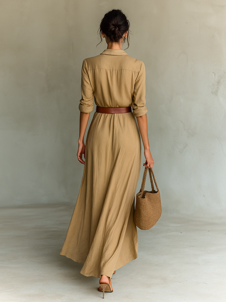 Camilla – Chemisier lungo abito lungo donna 3