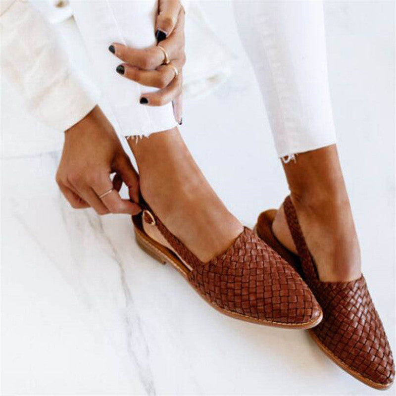Cerise | Eleganti slingback intrecciate 0