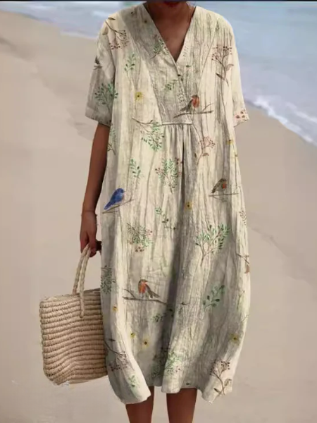 Clara | Abito Estivo Floreale per Donna 7