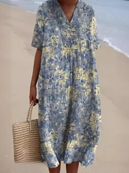 Clara | Abito Estivo Floreale per Donna 8