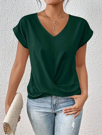 Cleo | Comoda t-shirt con scollo a cuore per tutti i giorni 6
