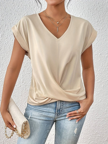 Cleo | Comoda t-shirt con scollo a cuore per tutti i giorni 7