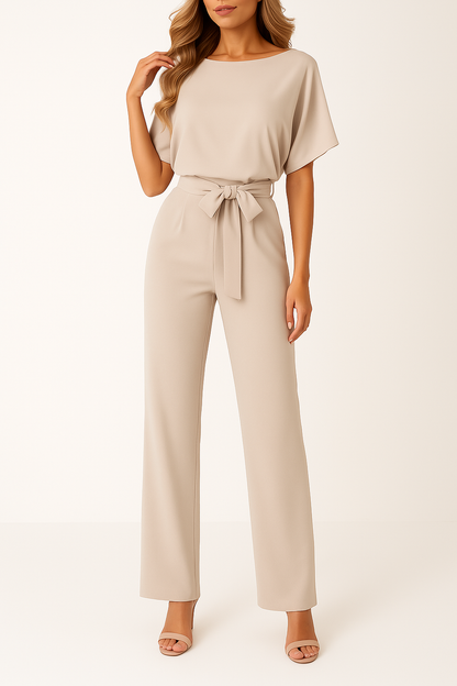 Diva Elegante | Tuta Donna Elegante in Tessuto Misto per Ogni Occasione 2