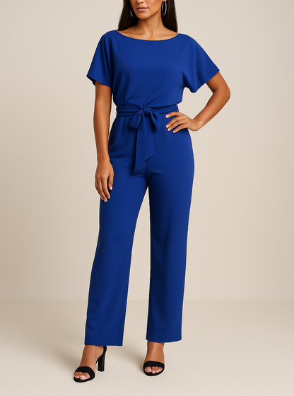 Diva Elegante | Tuta Donna Elegante in Tessuto Misto per Ogni Occasione 7