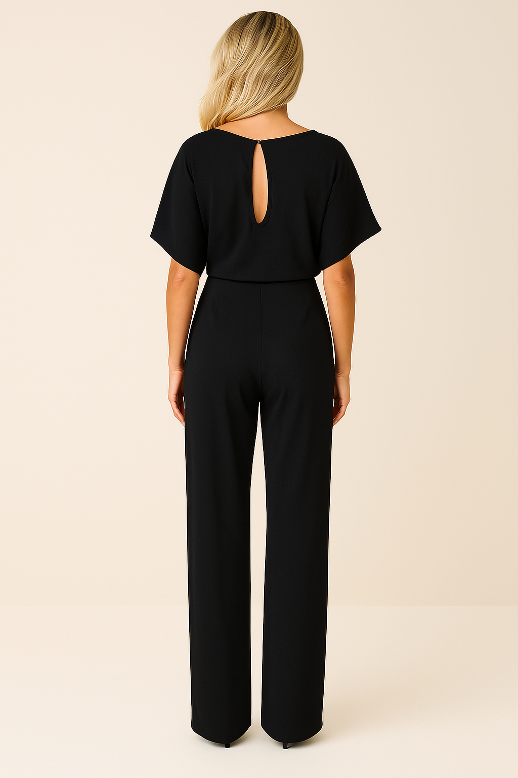 Diva Elegante | Tuta Donna Elegante in Tessuto Misto per Ogni Occasione 8