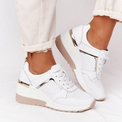 Druva | Sneakers Donna Eleganti Bianche 4