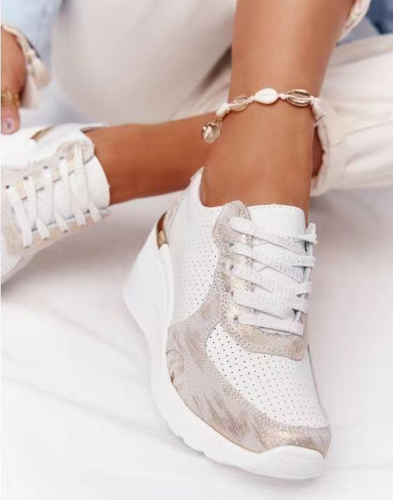 Druva | Sneakers Donna Eleganti Bianche 5