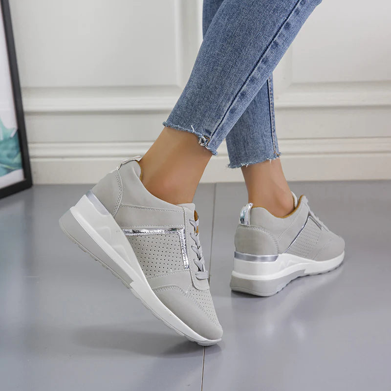 Druva | Sneakers Donna Eleganti Bianche 7
