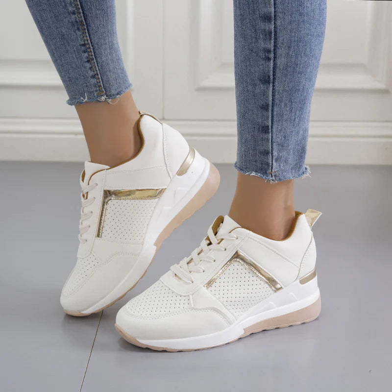 Druva | Sneakers Donna Eleganti Bianche 8