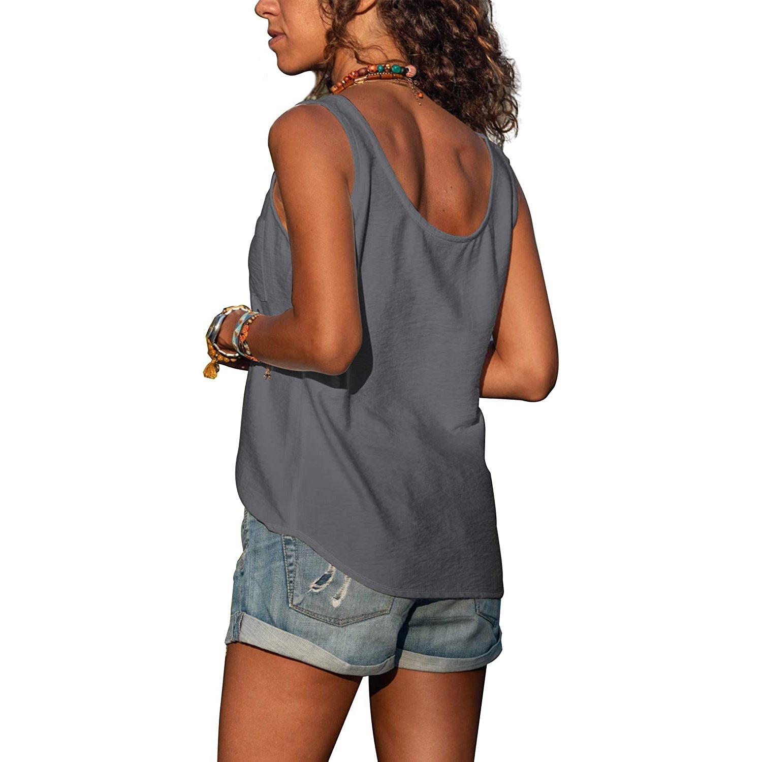 Elegante canotta da donna in stile Ibiza 1