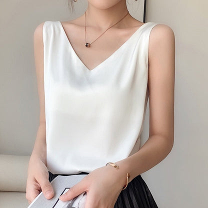 Elegante top con scollo a V da donna – Trigala 4