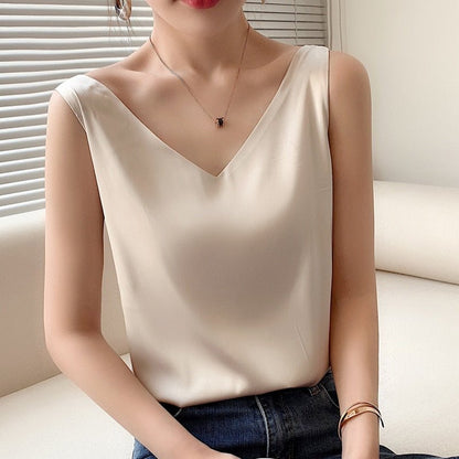 Elegante top con scollo a V da donna – Trigala 6