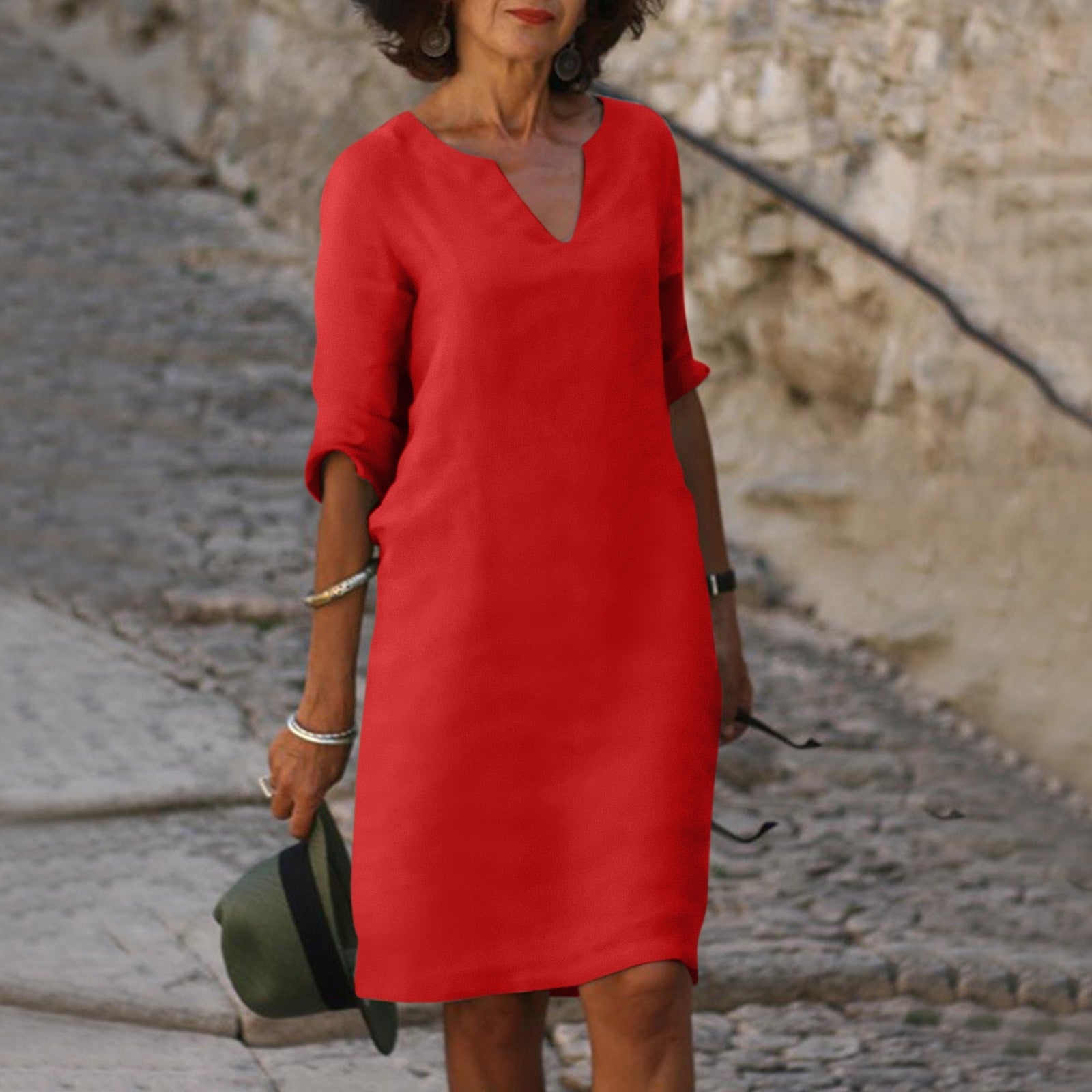 Elysian | Abito Estivo Elegante con Scollo a V per Donna 1