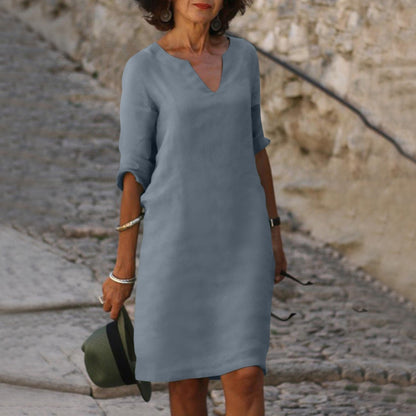 Elysian | Abito Estivo Elegante con Scollo a V per Donna 10