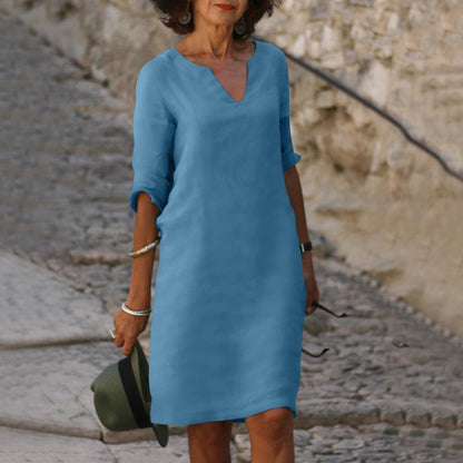 Elysian | Abito Estivo Elegante con Scollo a V per Donna 3