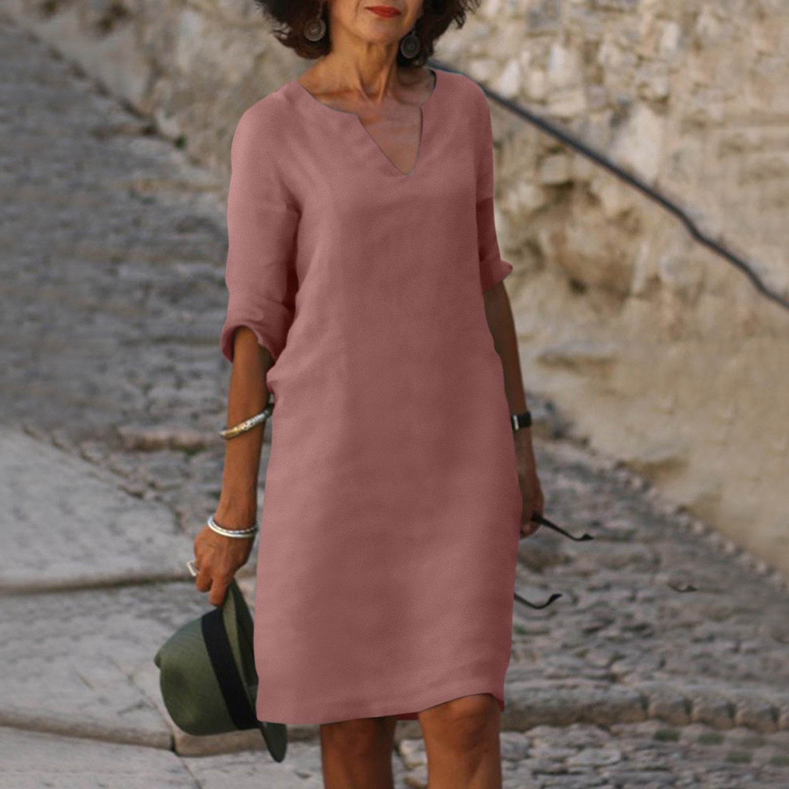 Elysian | Abito Estivo Elegante con Scollo a V per Donna 5