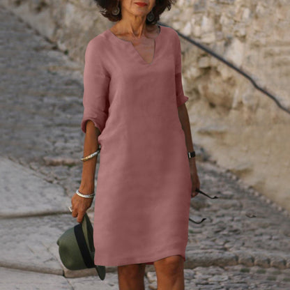 Elysian | Abito Estivo Elegante con Scollo a V per Donna 5