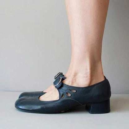 Federica | Sandali in pelle con fibbia 4