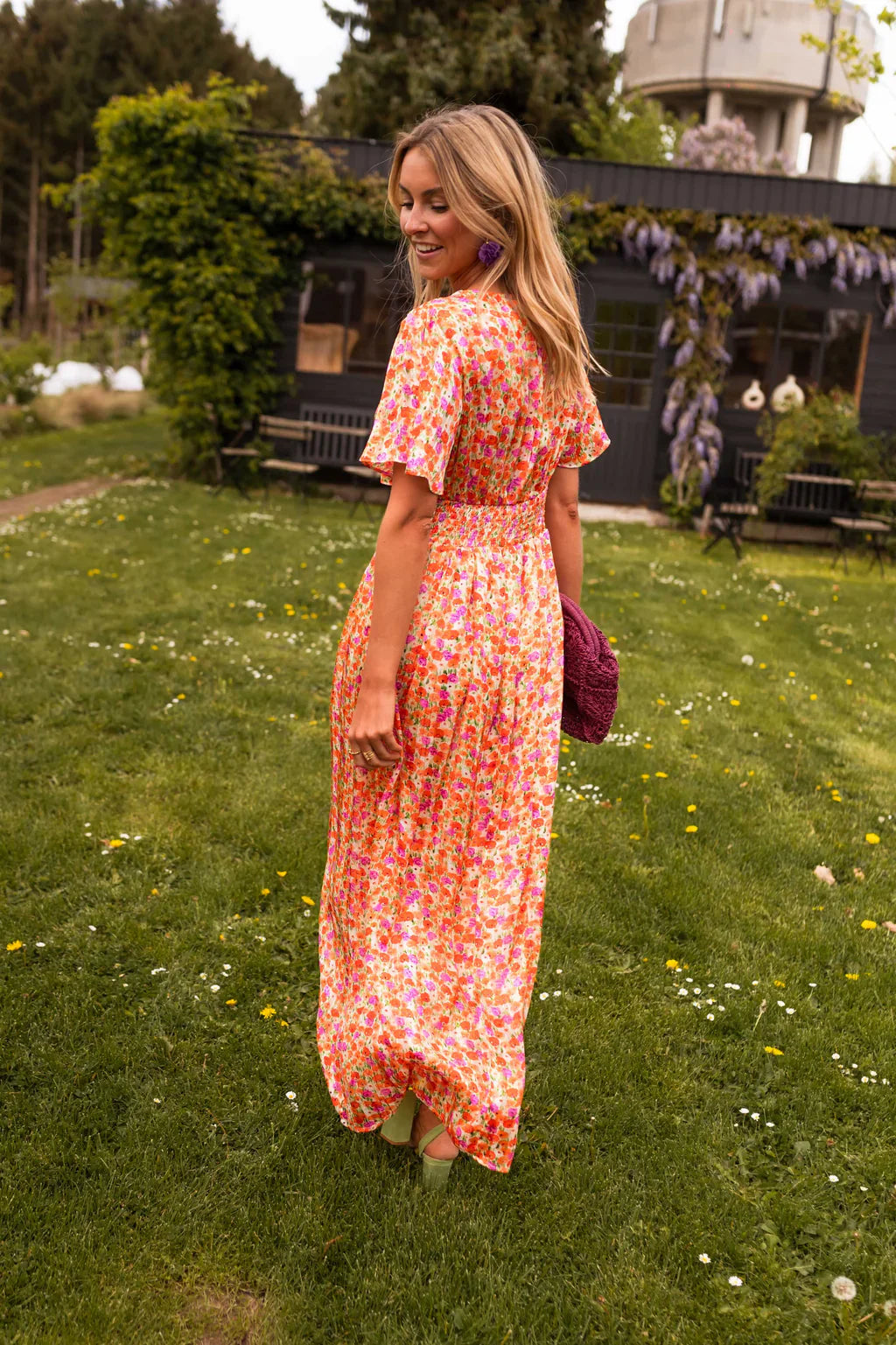 Fiorente | Abito Lungo da Donna Elegante con Stampa Floreale 3