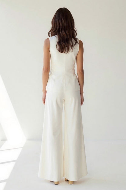 Fiorenza | Completo Donna Elegante con Pantaloni Ampi 2