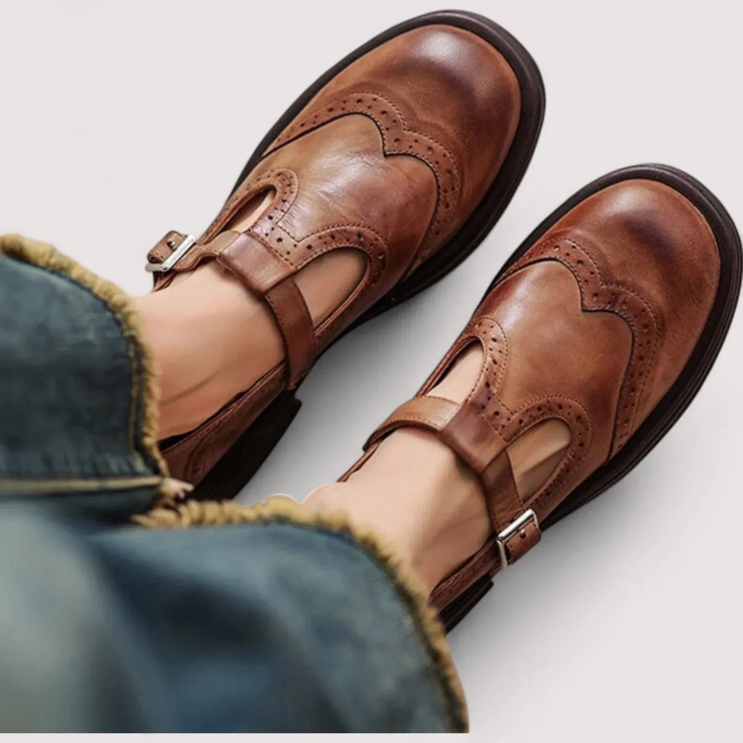 Franziska | Scarpe casual ortopediche da donna modello Mary Jane 0