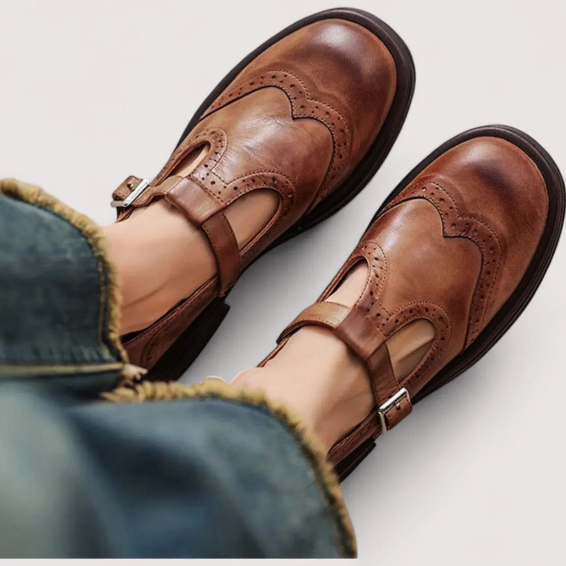 Franziska | Scarpe casual ortopediche da donna modello Mary Jane 0