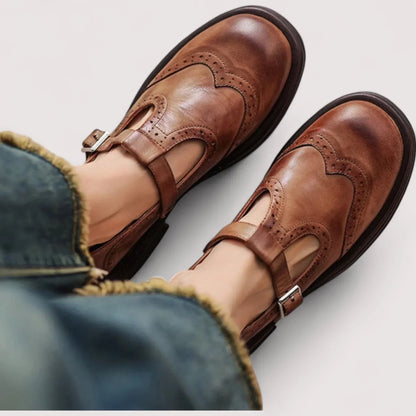 Franziska | Scarpe casual ortopediche da donna modello Mary Jane 0